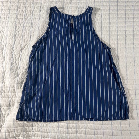 Old Navy Blue and White Striped Swing Top for Women Size M - Picture 7 of 11